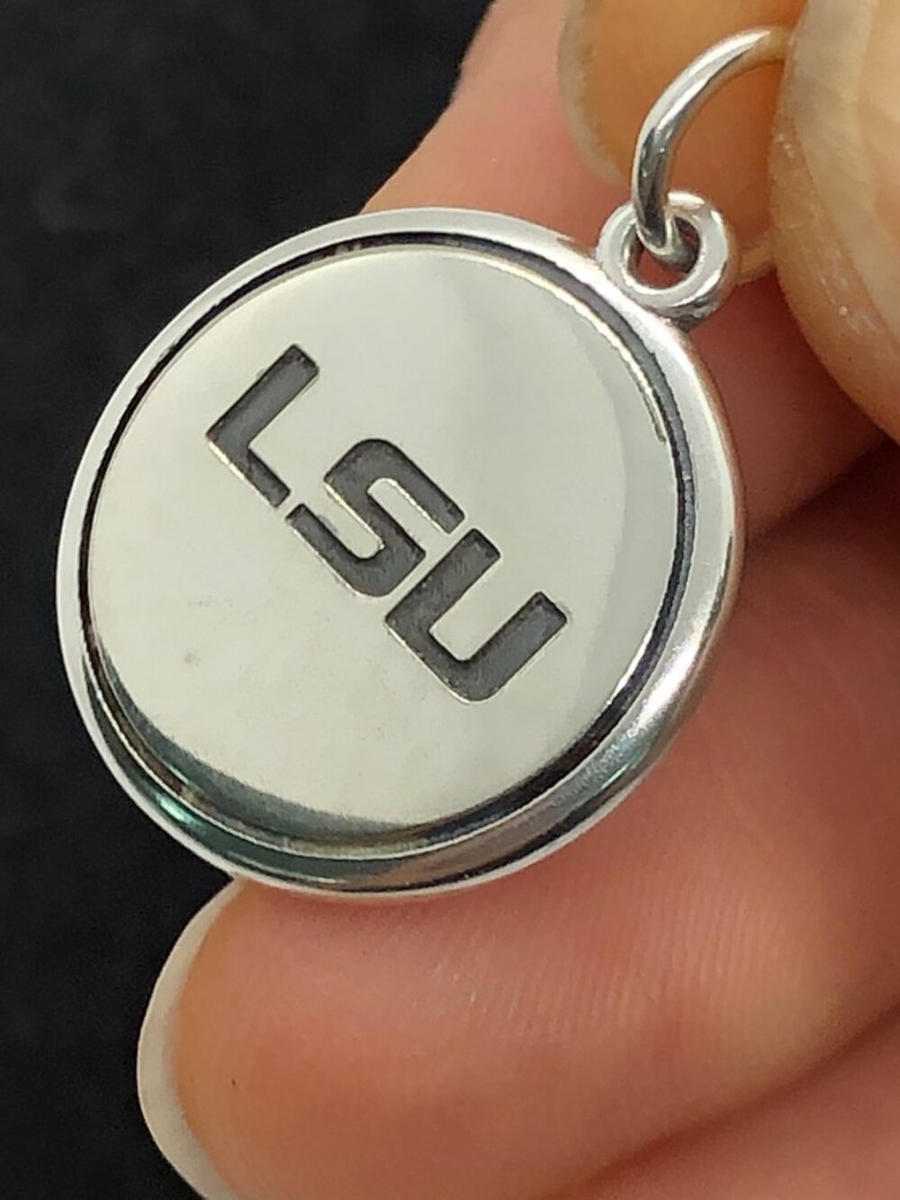James Avery Louisiana State University Disc Charm
